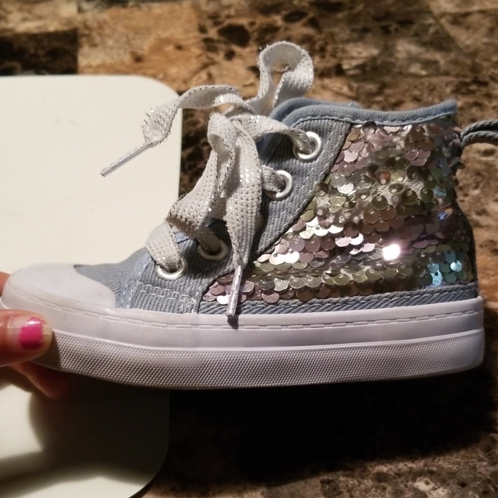 Denim blue Jean shoes